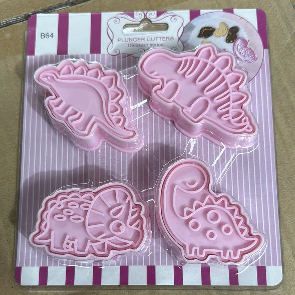 DINOSAUR plunger cutters Hot Stuff Bakeware