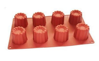 8 Cavity Jelly Cup Silicone Baking Mould