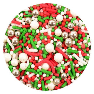 Christmas Bling Mix Sprinkles 1kg Bulk - Roberts