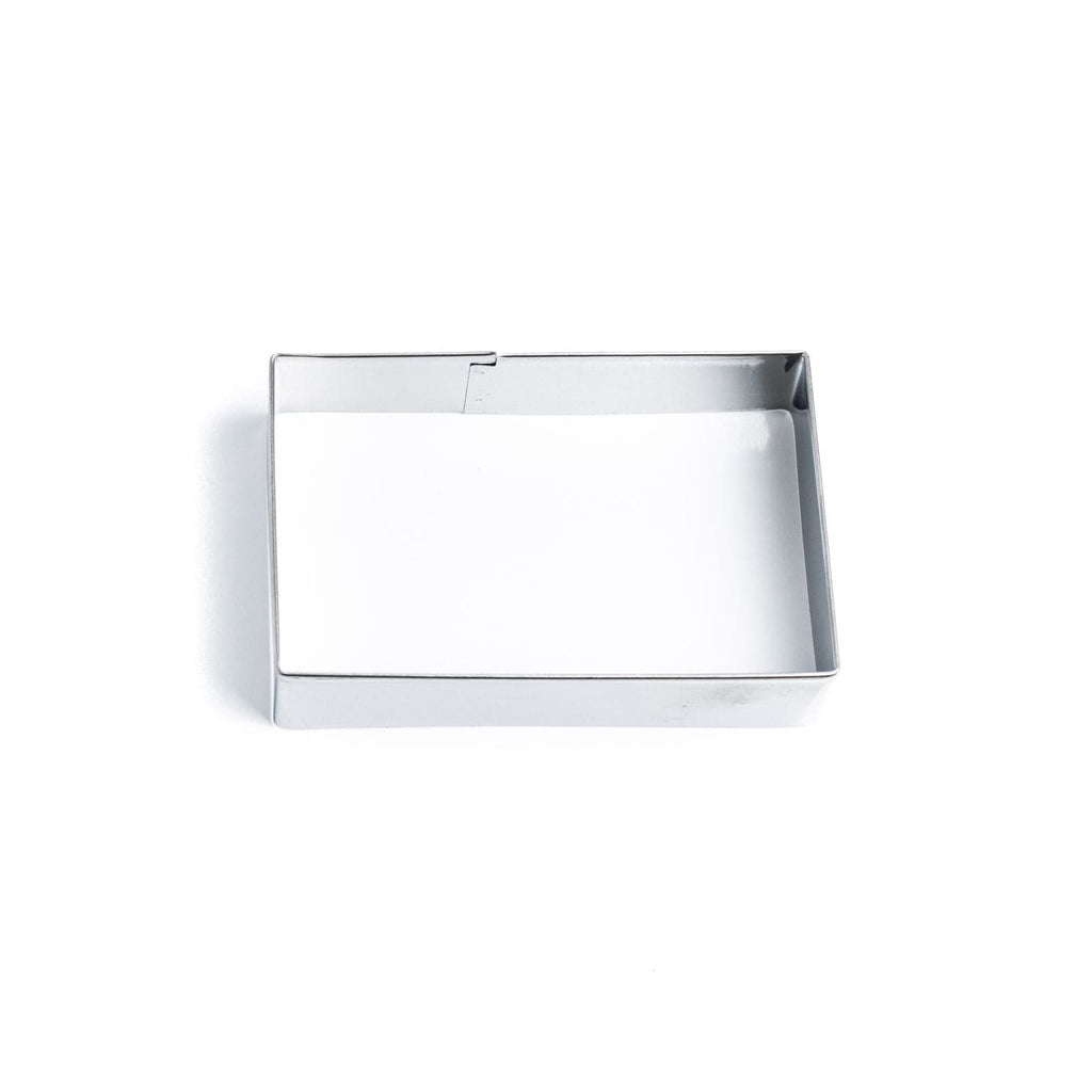 RECTANGLE 5.5cm x 8.5cm cookie cutter Hot Stuff Bakeware