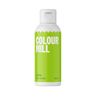 LIME Oil Based Colouring 100ml - Colour Mill