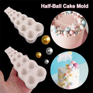 3D PEARL 12 Cavity Silicone Fondant / Chocolate Mould