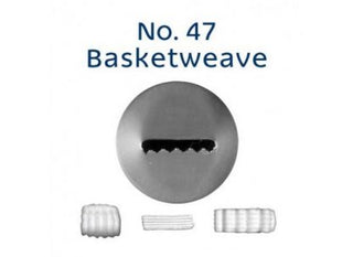 Basketweave No.47 Piping Tip