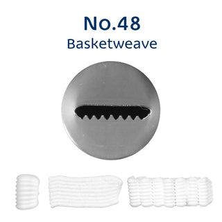 Basketweave No.48 Piping Tip