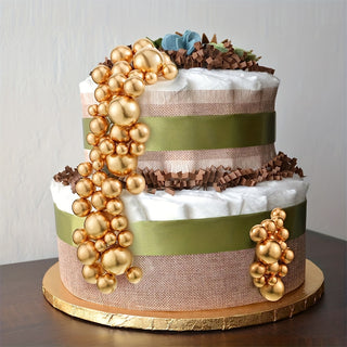 METALLIC GOLD Ball Topper / Cake Balls 20pk