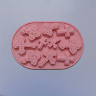CROSS SHAPES Collection Silicone Fondant / Chocolate Mould