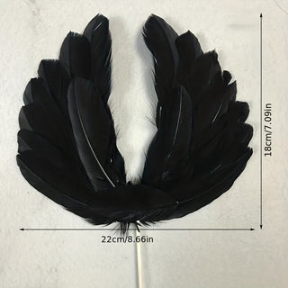 BIG FEATHER WINGS Insert Toppers - Cake Decorating Toppers