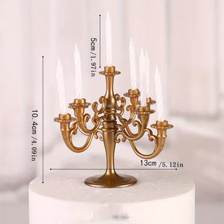 Retro Decorating Candlestick Topper / Candle Ornaments Set
