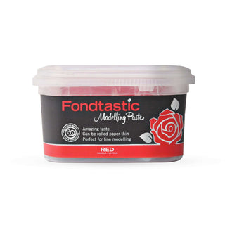 Fondtastic RED Gum Paste / Flower Modelling Paste - 250g