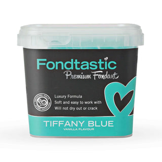 Fondtastic TIFFANY BLUE Premium Rolled Fondant - 1kg