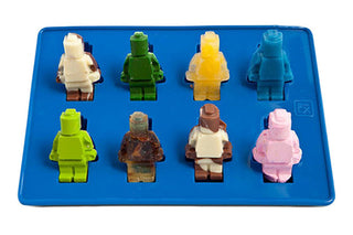 8 Cavities LEGO MAN ROBOT Silicone Mould