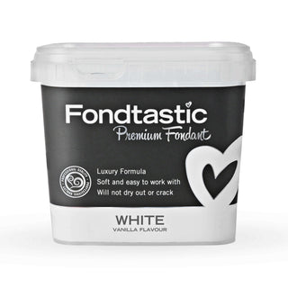 Fondtastic WHITE Premium Rolled Fondant - 1kg