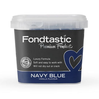 Fondtastic NAVY BLUE Premium Rolled Fondant - 1kg