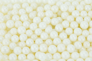 PEARLY WHITE 10MM EDIBLE CACHOUS PEARLS 200g
