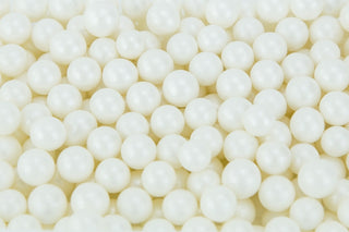 PEARLY WHITE 12MM EDIBLE CACHOUS PEARLS 200g