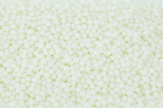 PEARLY WHITE 4mm Pearls (Cachous) 200g