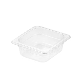 SOGA 65mm Clear Gastronorm GN Pan 1/6 Food Tray Storage