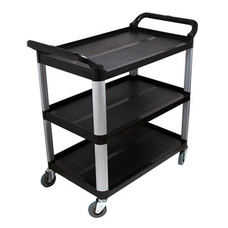 SOGA 2x 3 Tier Food Trolley Food Waste Cart Food Utility Mechanic Kitchen Small