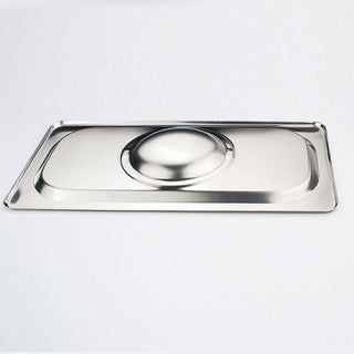 SOGA 4X Gastronorm GN Pan Lid Full Size 1/2 Stainless Steel Tray Top Cover