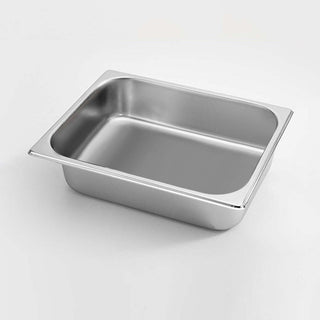 SOGA 4X Gastronorm GN Pan Full Size 1/2 GN Pan 6.5cm Deep Stainless Steel Tray
