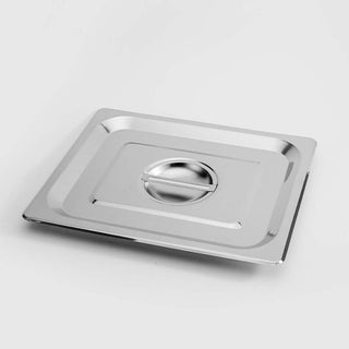 SOGA 6X Gastronorm GN Pan Full Size 1/2 GN Pan 15cm Deep Stainless Steel With Lid