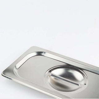 SOGA 2X Gastronorm GN Pan Lid Full Size 1/1 Stainless Steel Tray Top Cover