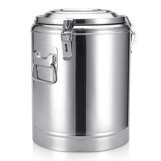 SOGA 2X 12L Stainless Steel Insulated Stock Pot Hot & Cold Beverage Container