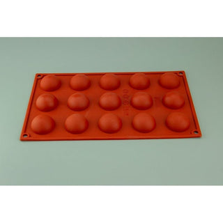 15 CUP HEMISPHERE SILICONE MOULD