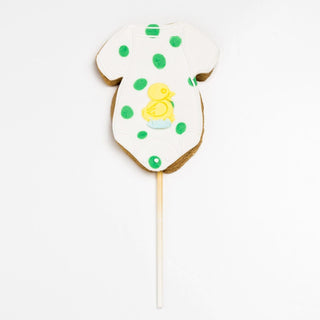 Baby Suit Decorated Cookie - Duck