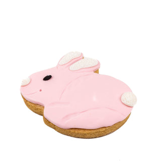 Bunny Pouncing Cookie Decorated