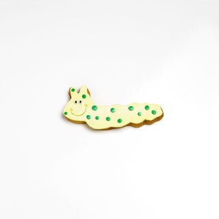 Caterpillar Decorated Cookie