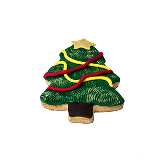 Christmas Tree Large Decorated Cookie