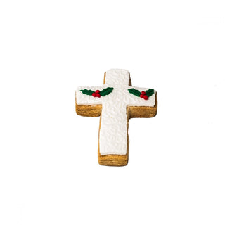 Cross Decorated Cookie - Christmas