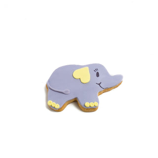 Elephant Decorated Cookie - Baby Shower