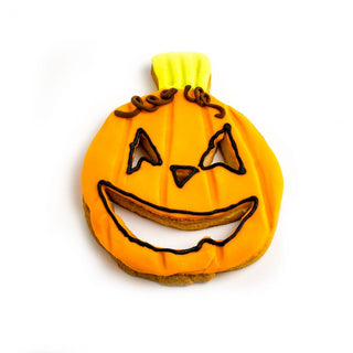 Jack-O-Lantern Decorated Cookie