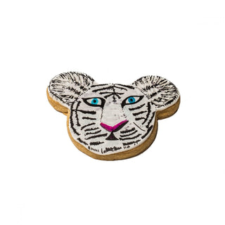 Mouse Head as a Tiger Decorated Cookie