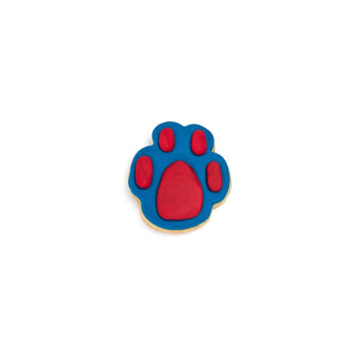 Paw Print Decorated Cookie