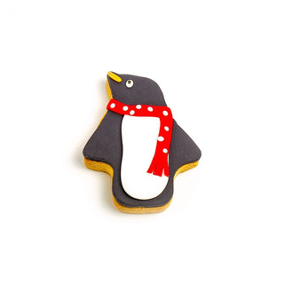 Penguin Decorated Cookie - Christmas