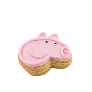Pig Cartoon Face Mini Cookie Decorated