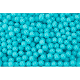 SHINY BLUE 4mm Edible Pearls (Cachous) 200g