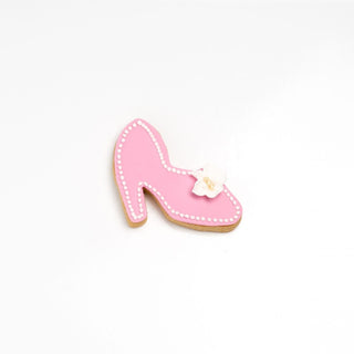 Shoe Decorated Cookie - Pink