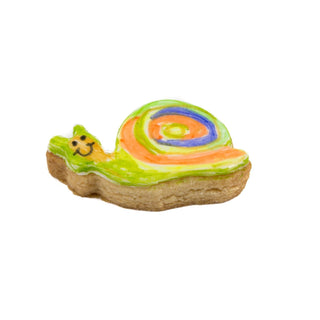 Snail Mini Cookie Decorated